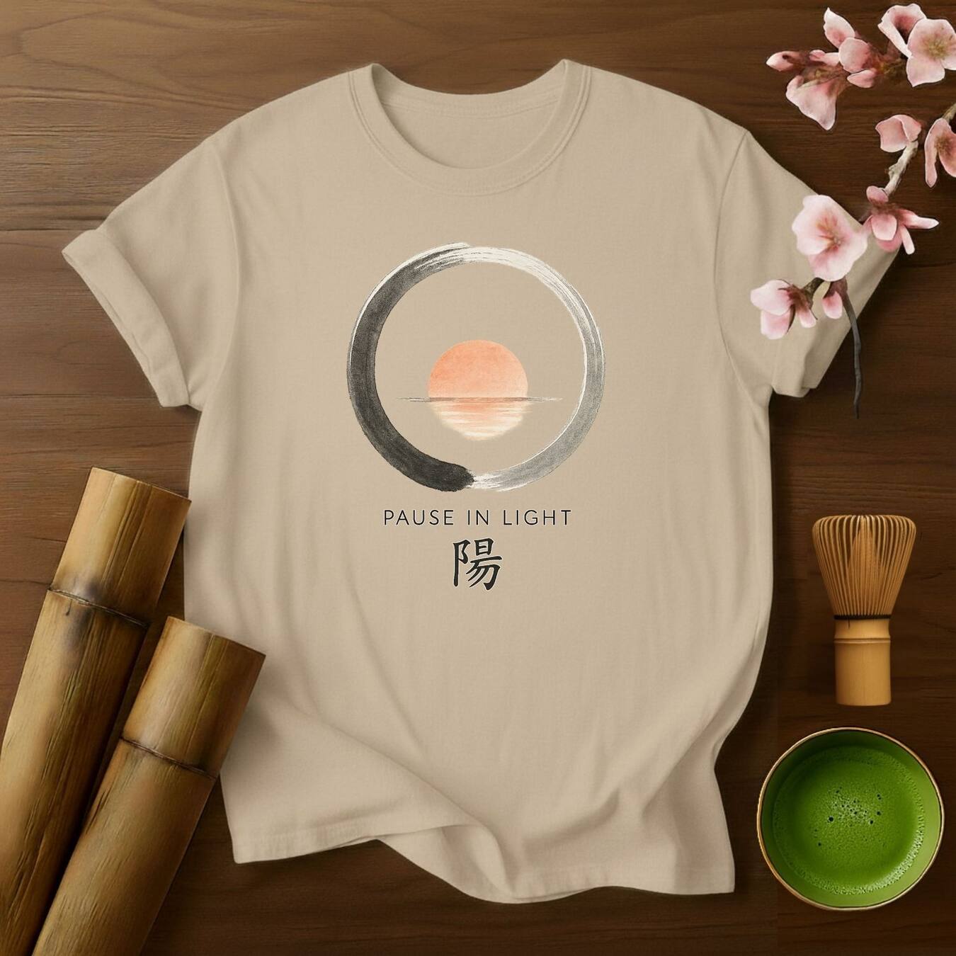 Pause in Light T-Shirt