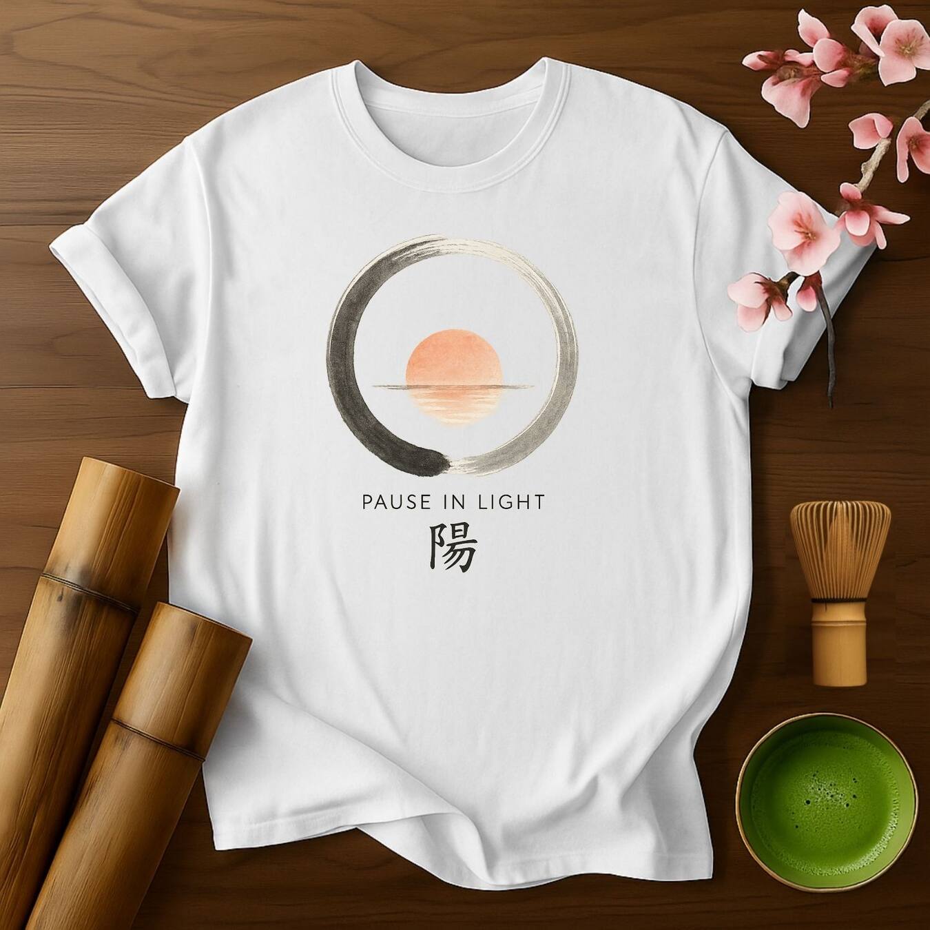 Pause in Light T-Shirt