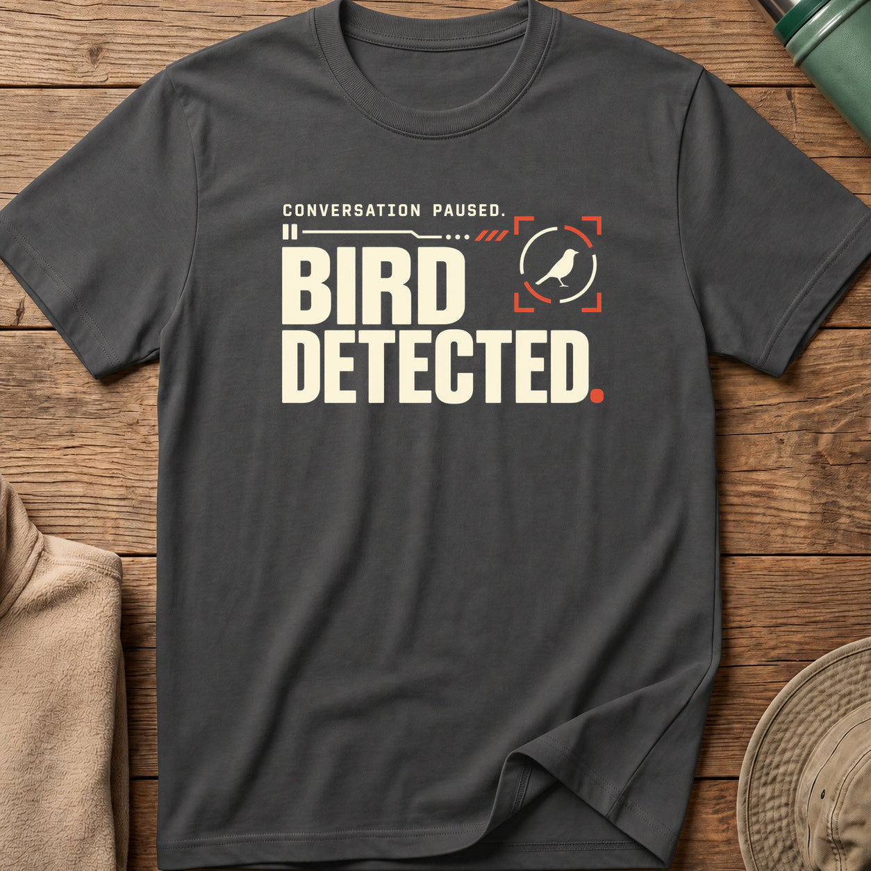 Bird detected. Tee