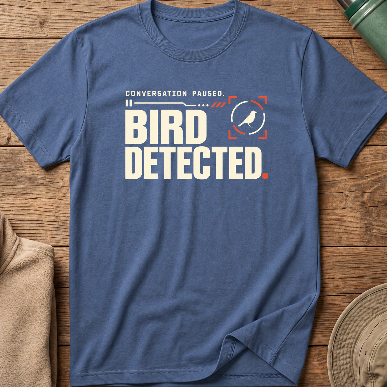 Bird detected. Tee
