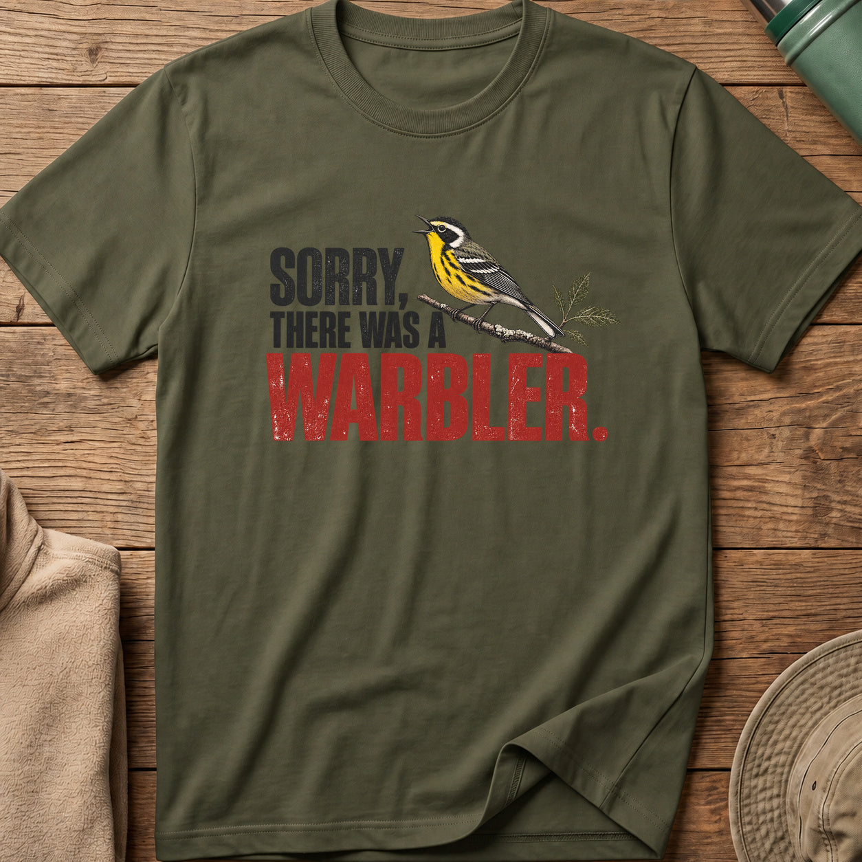 There Was a Warbler Tee