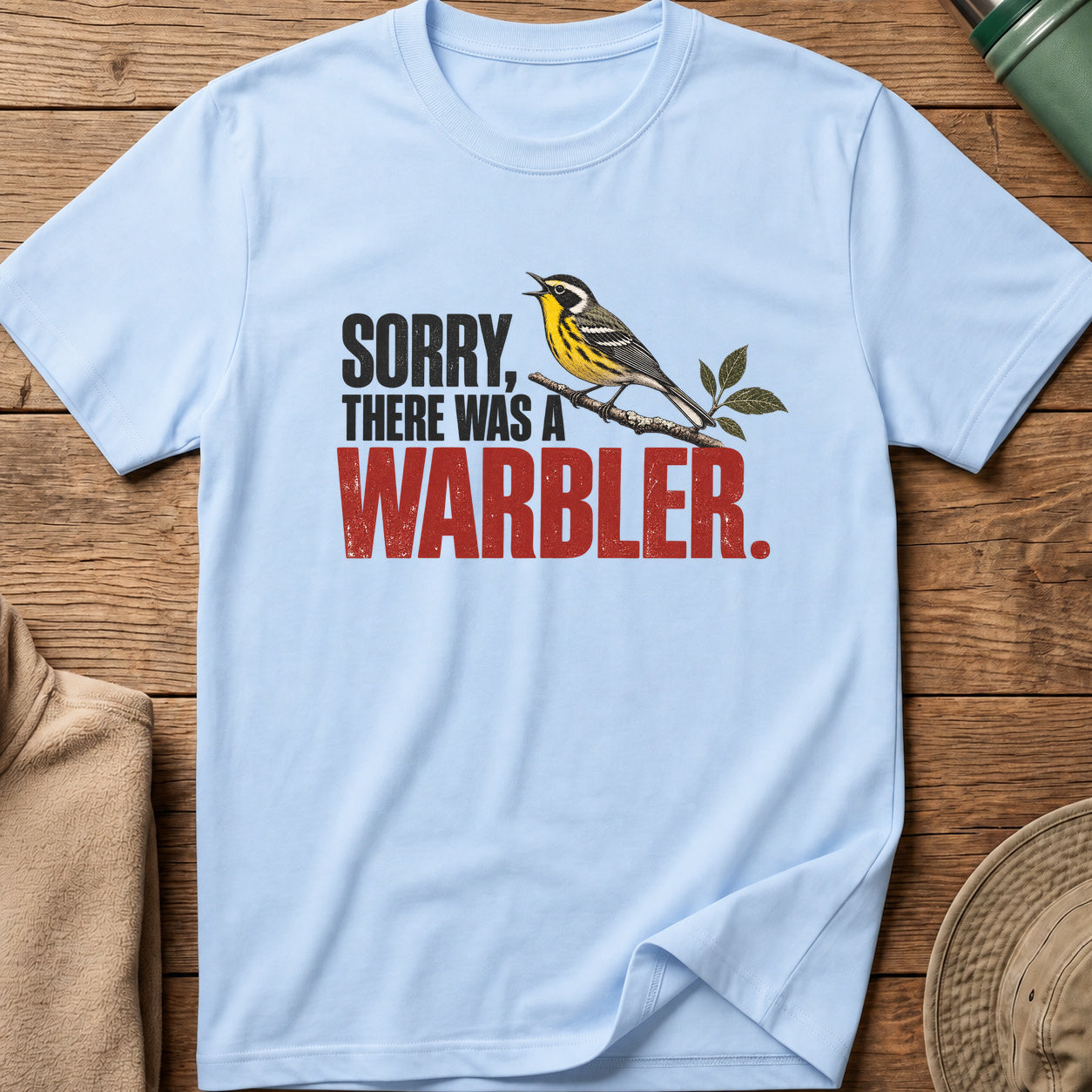 There Was a Warbler Tee