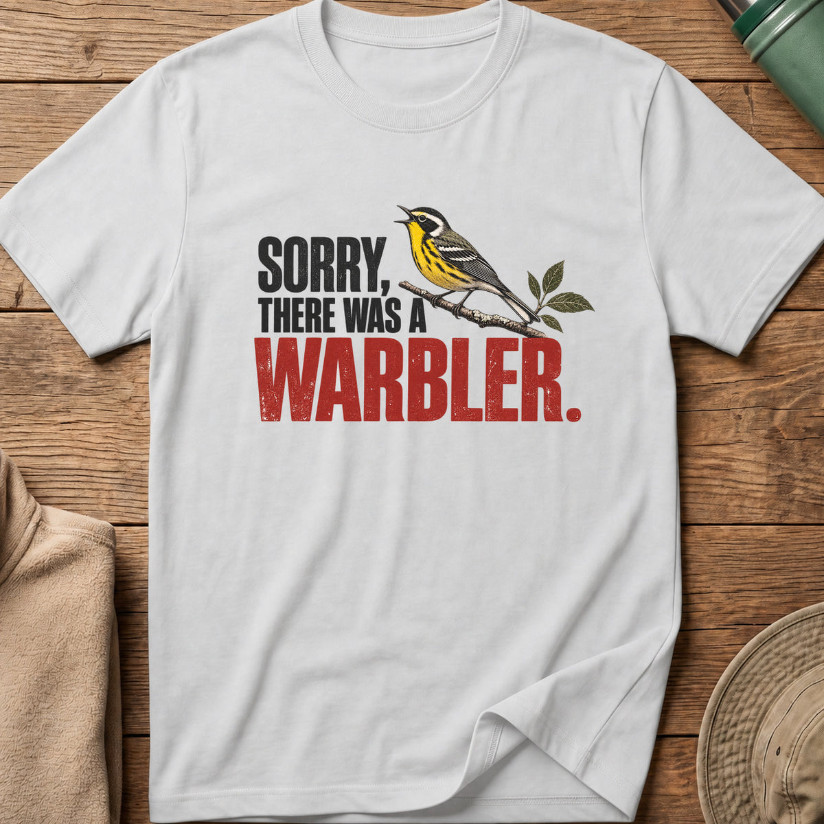 There Was a Warbler Tee