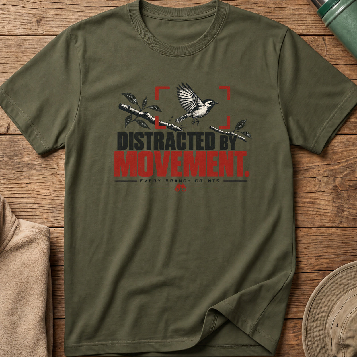 Distracted by Movement. Tee
