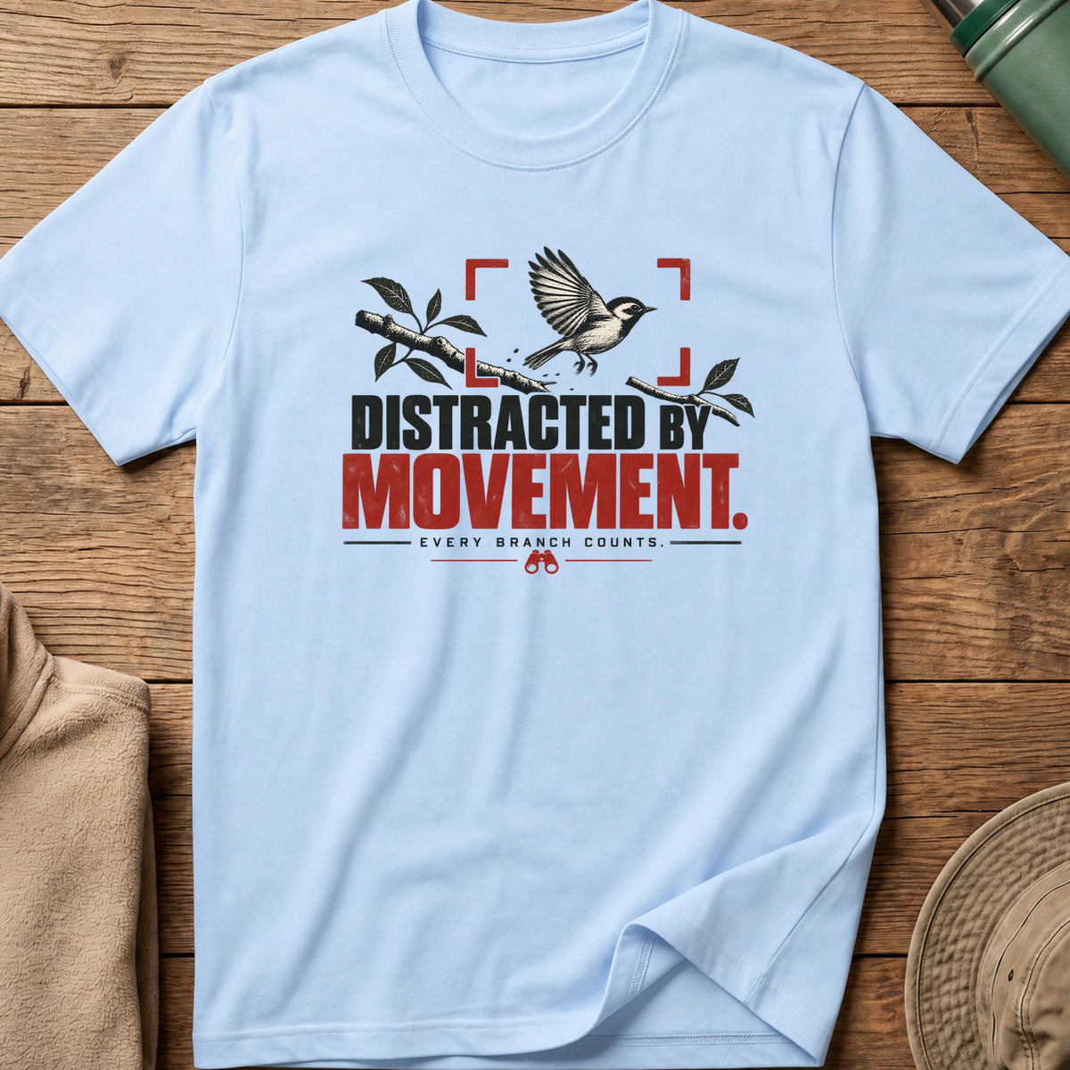 Distracted by Movement. Tee