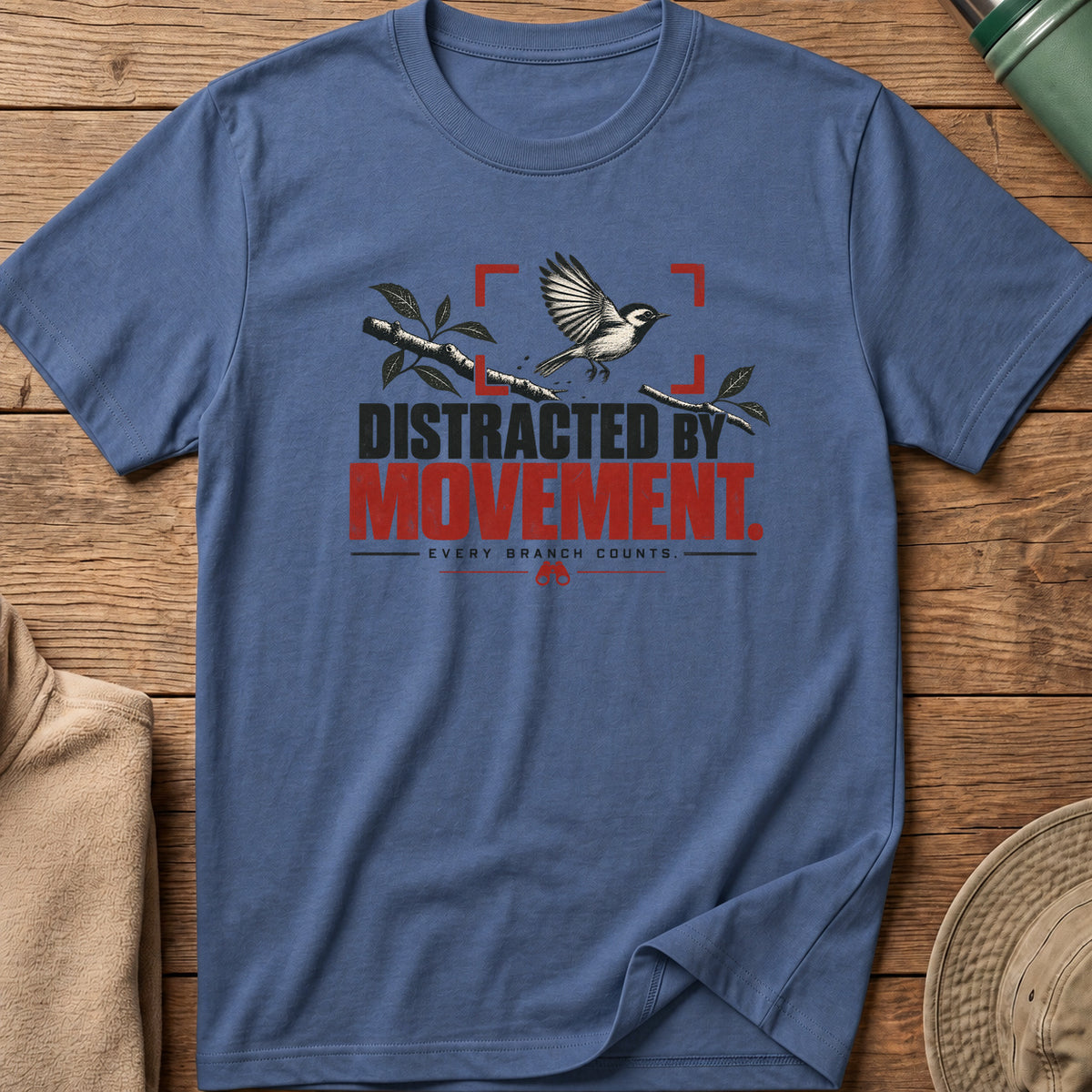 Distracted by Movement. Tee