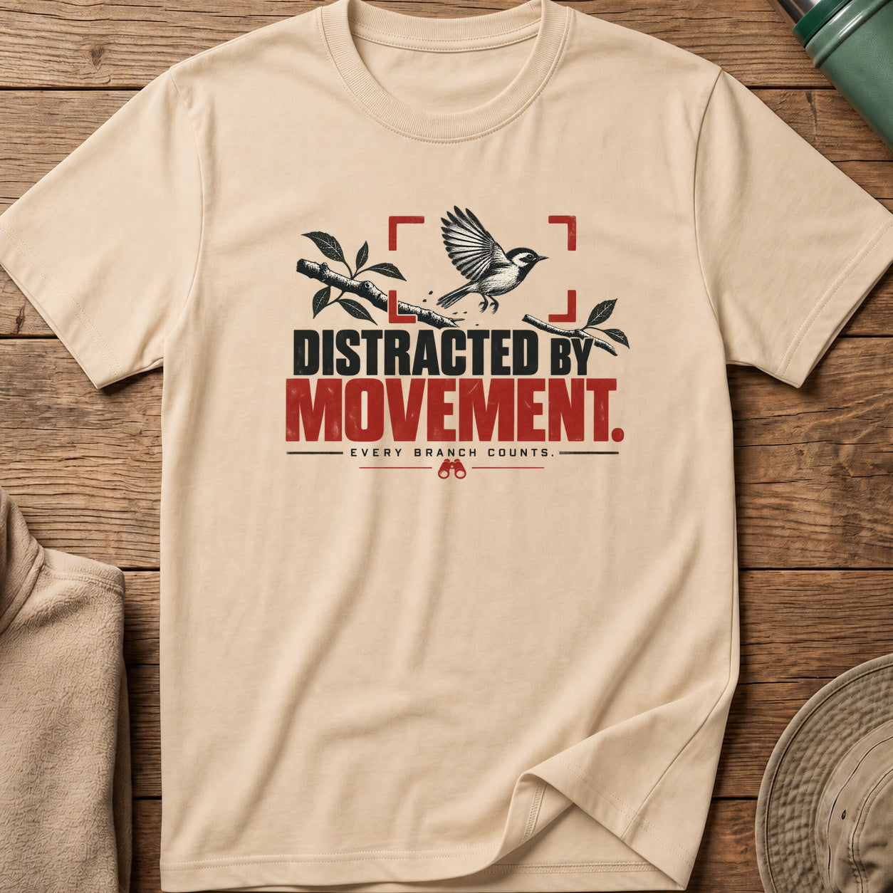 Distracted by Movement. Tee