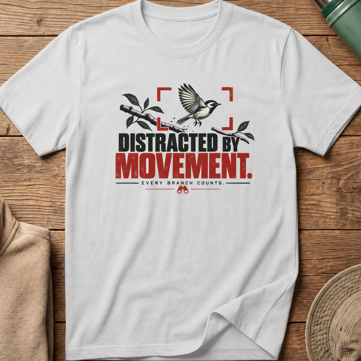 Distracted by Movement. Tee