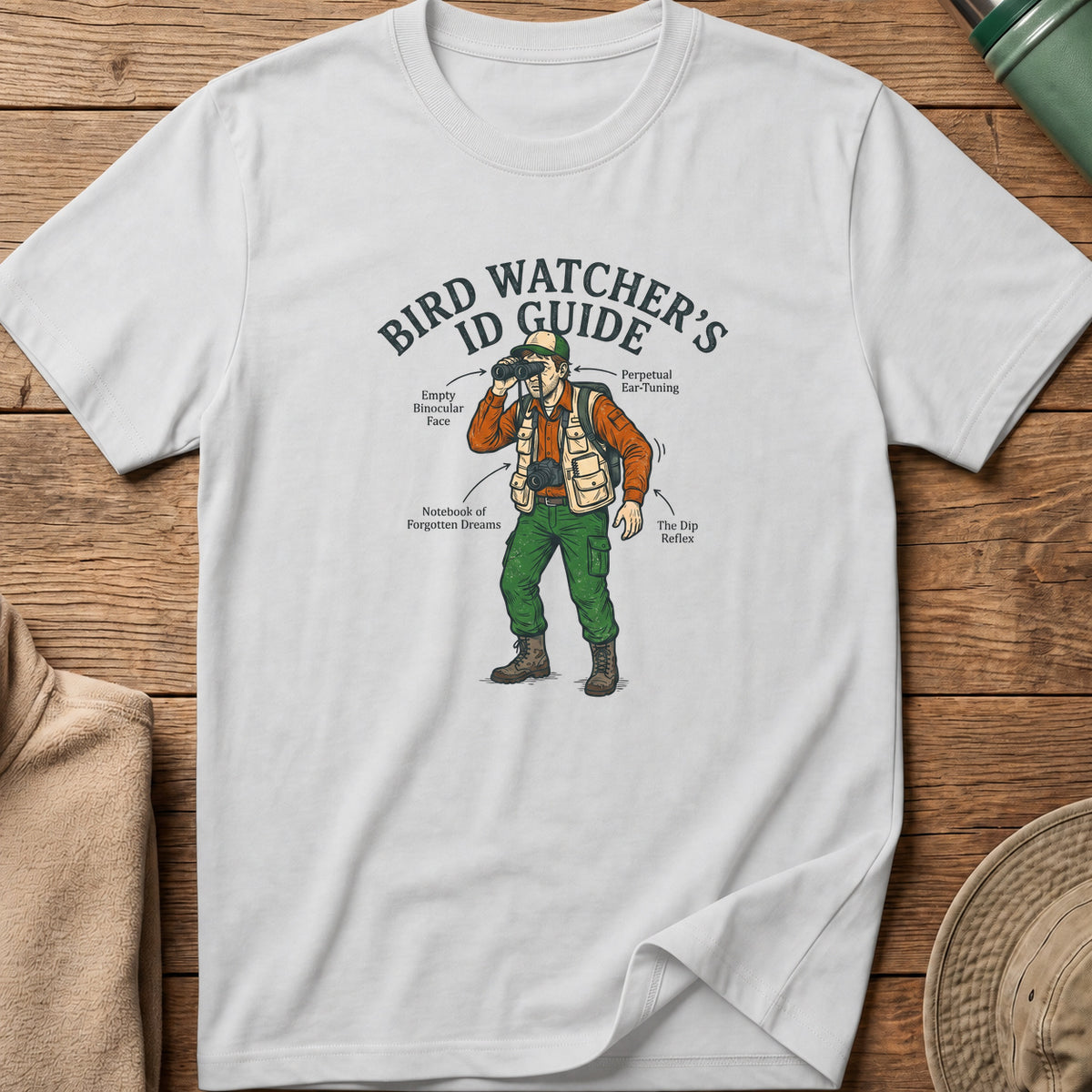 Bird Watcher's ID Guide Tee