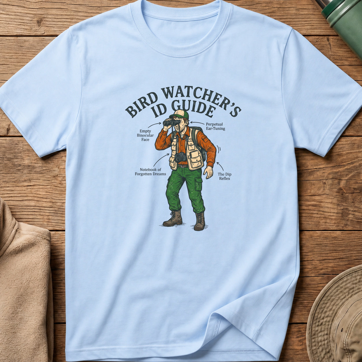 Bird Watcher's ID Guide Tee
