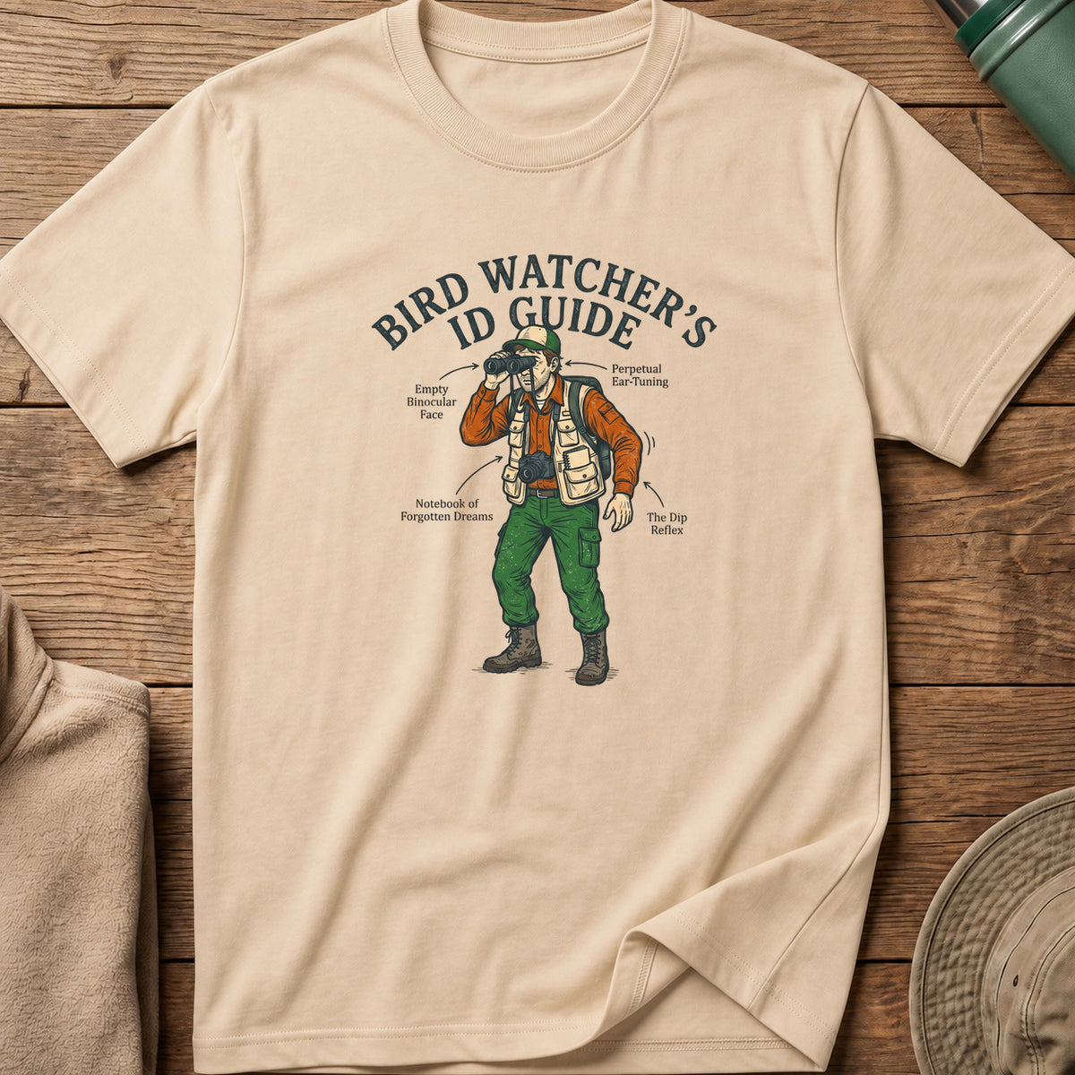 Bird Watcher's ID Guide Tee