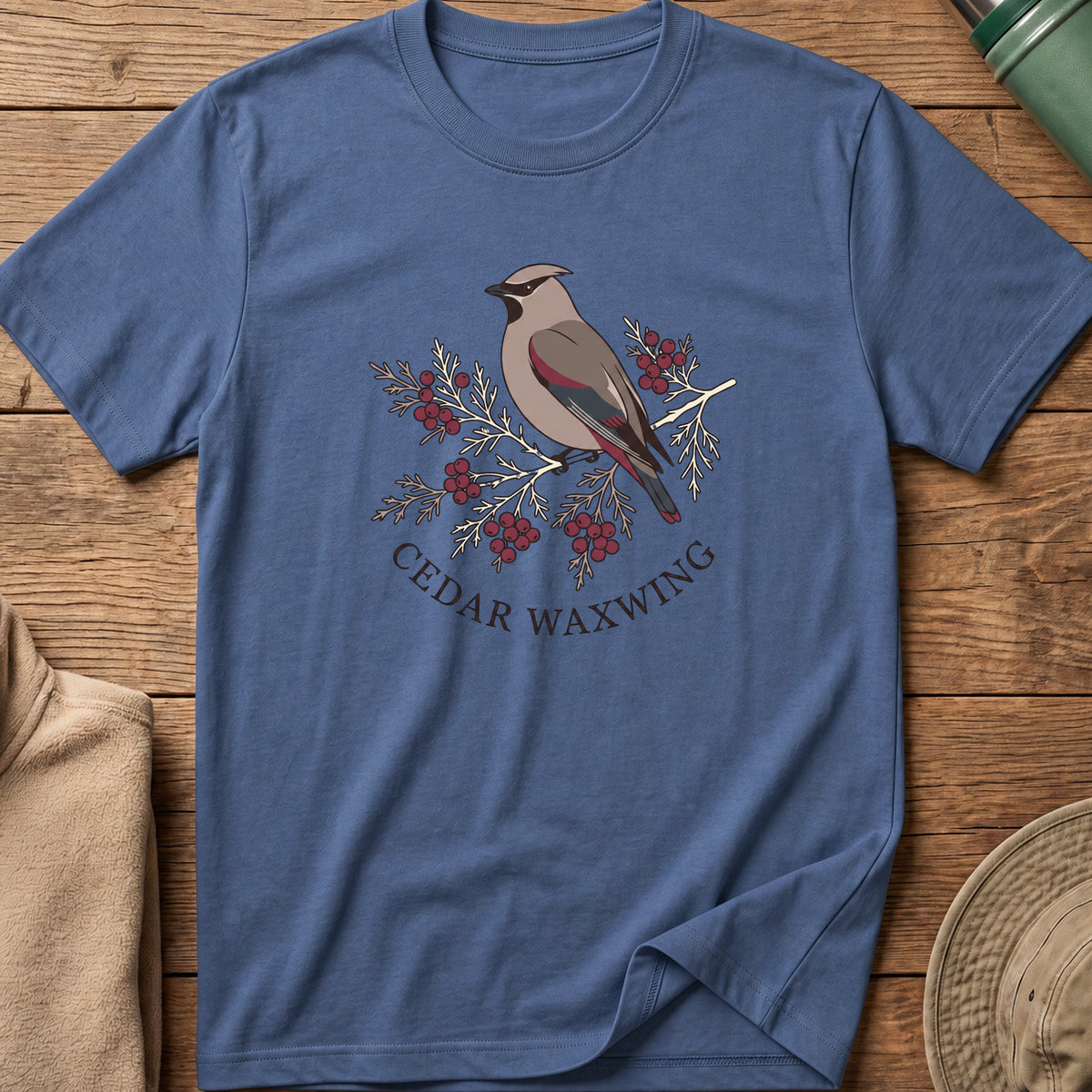 Cedar Waxwing Tee