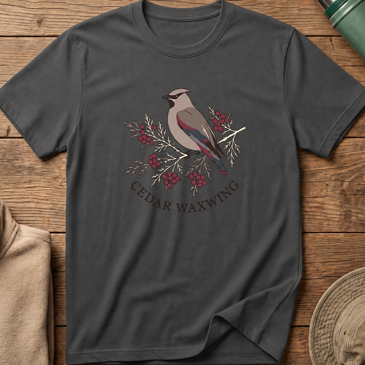 Cedar Waxwing Tee