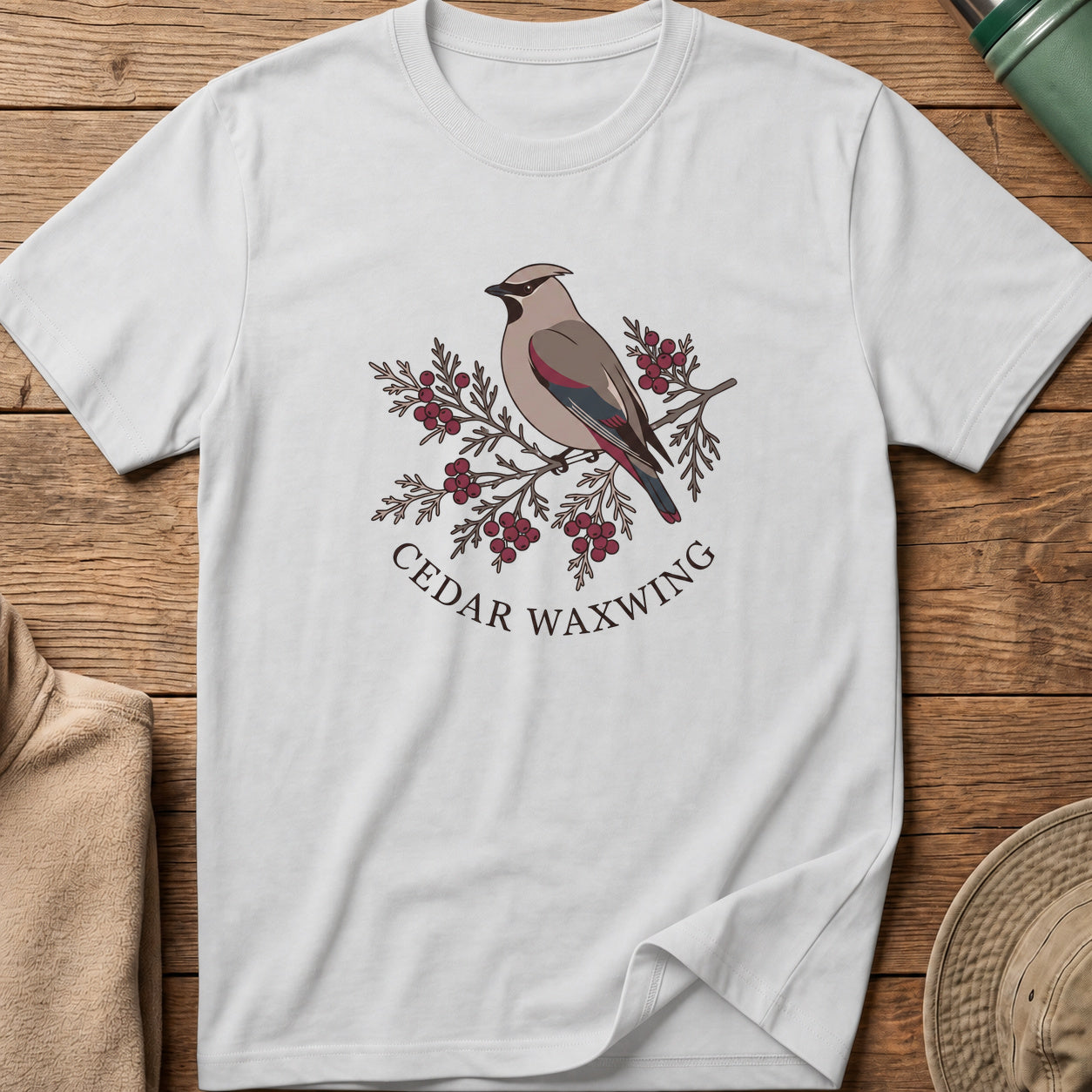 Cedar Waxwing Tee