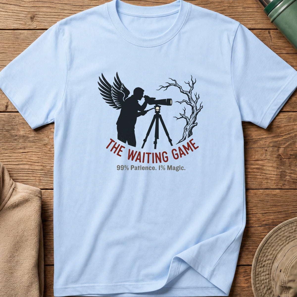 The Waiting Game Shadow Tee