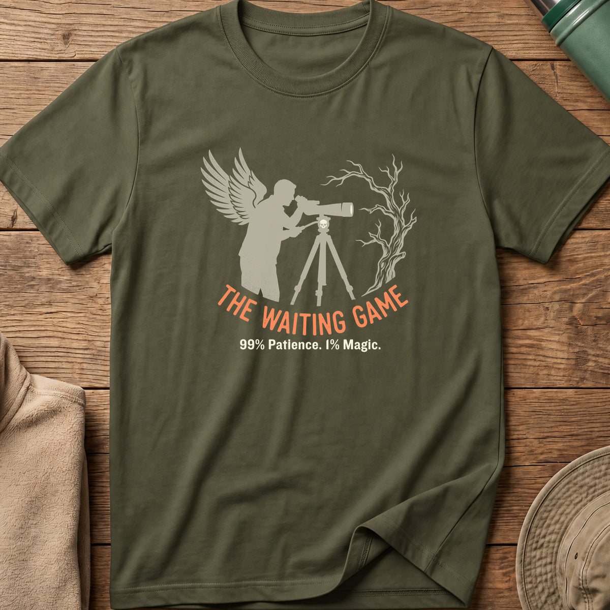 The Waiting Game Shadow Tee