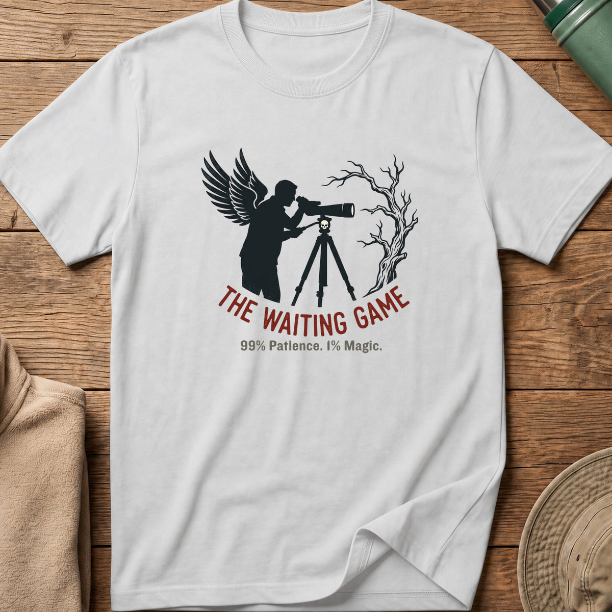 The Waiting Game Shadow Tee