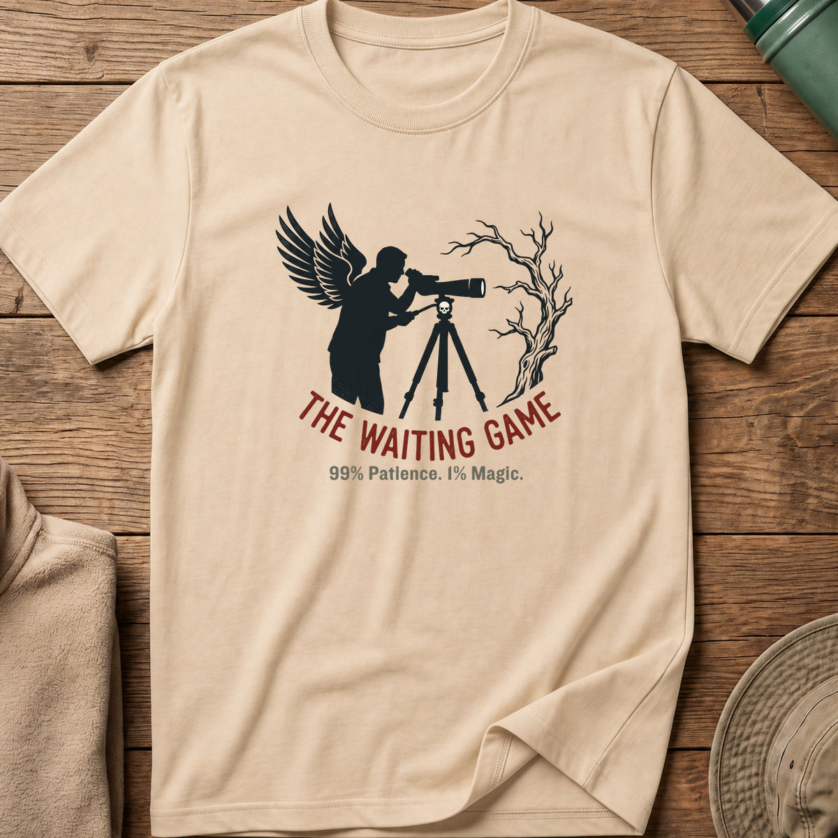 The Waiting Game Shadow Tee