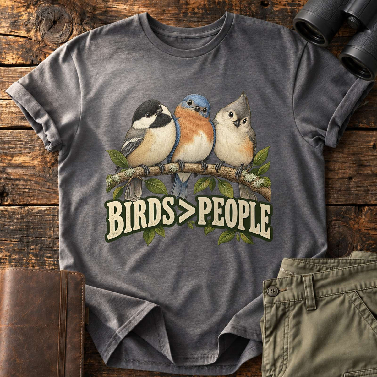 BIRDS. EASY CHOICE. Tee