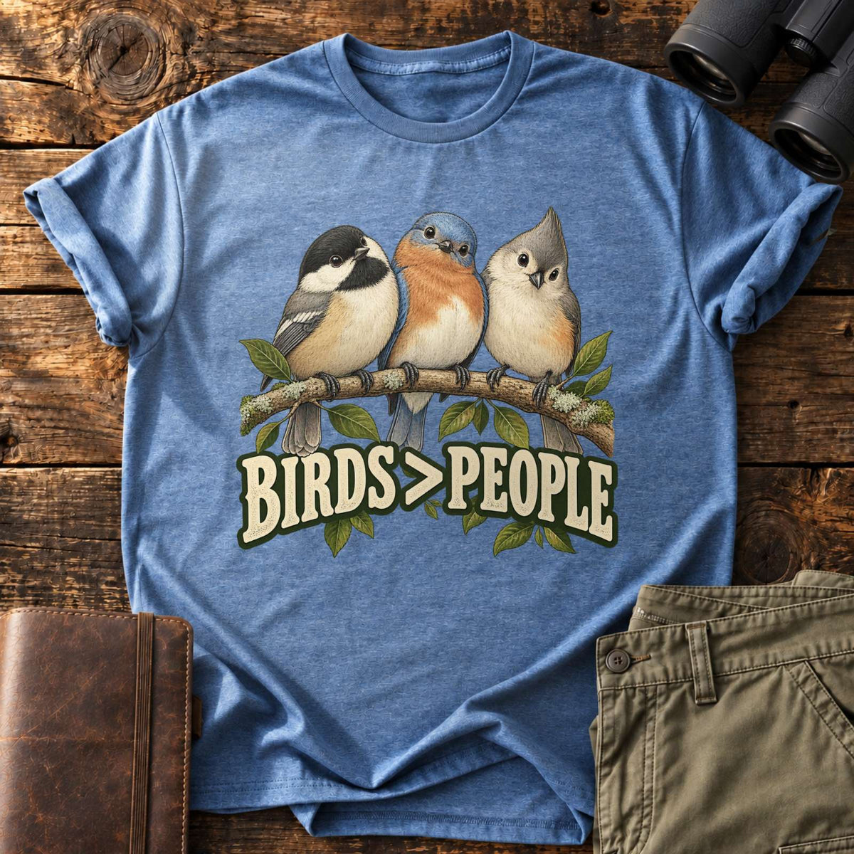 BIRDS. EASY CHOICE. Tee