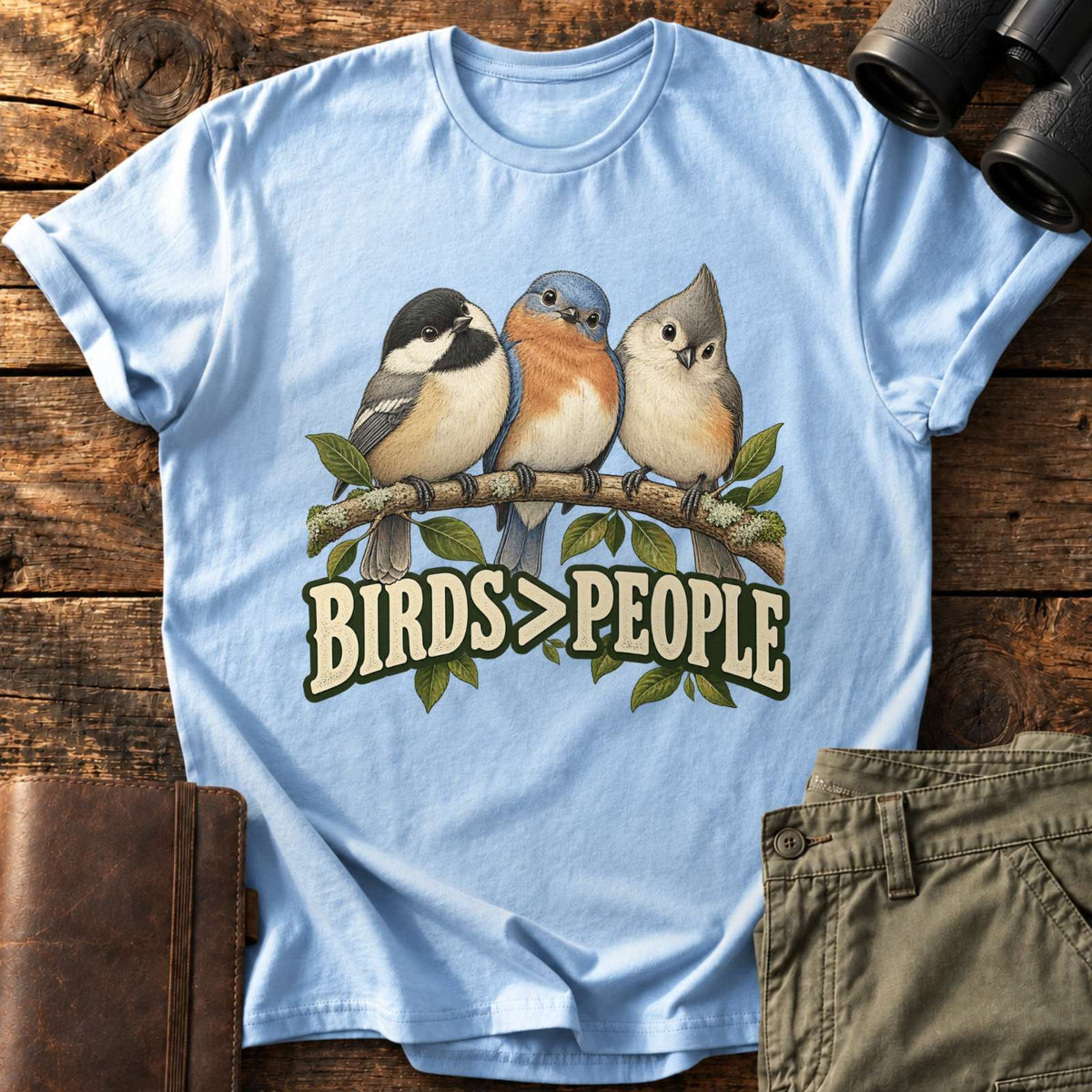 BIRDS. EASY CHOICE. Tee