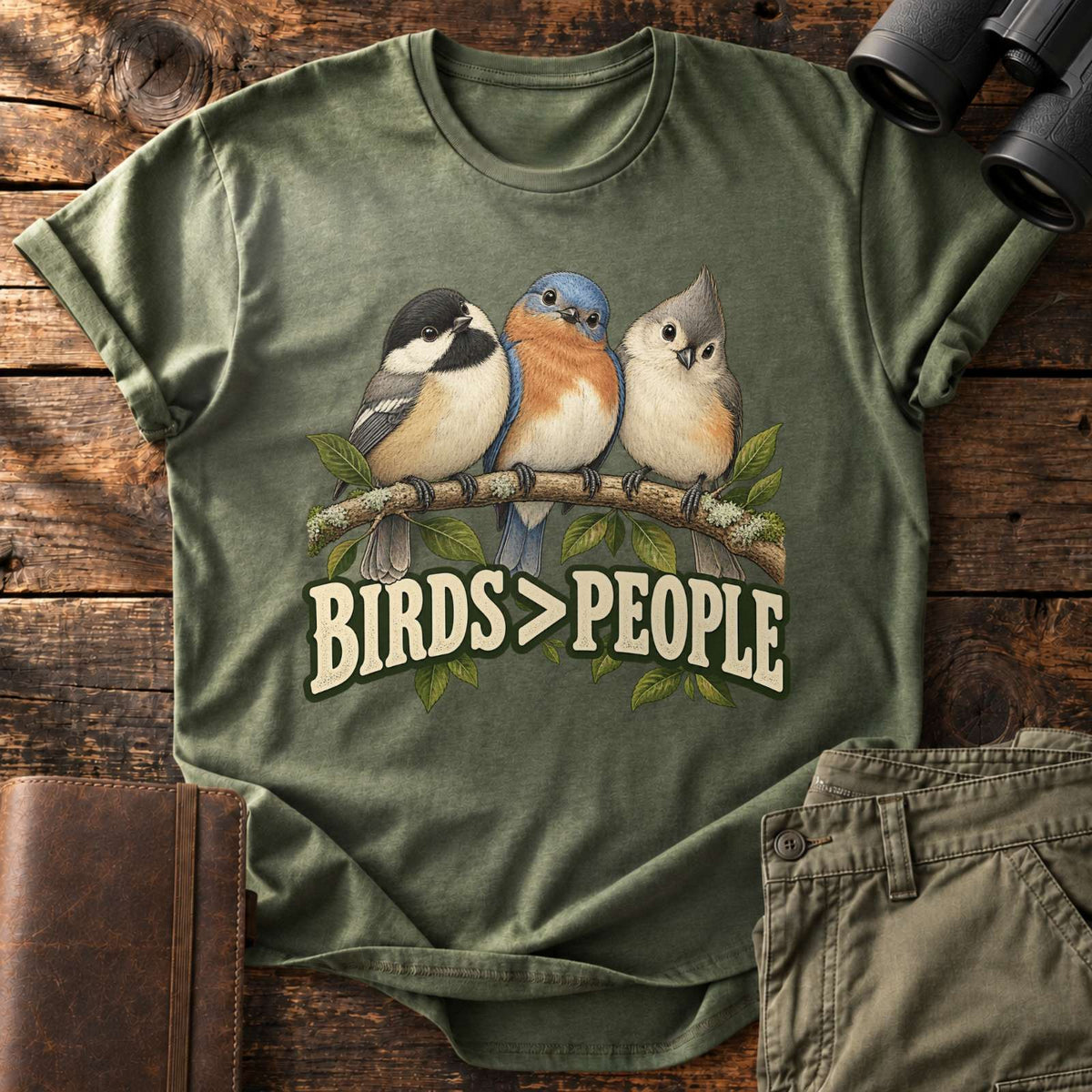 BIRDS. EASY CHOICE. Tee