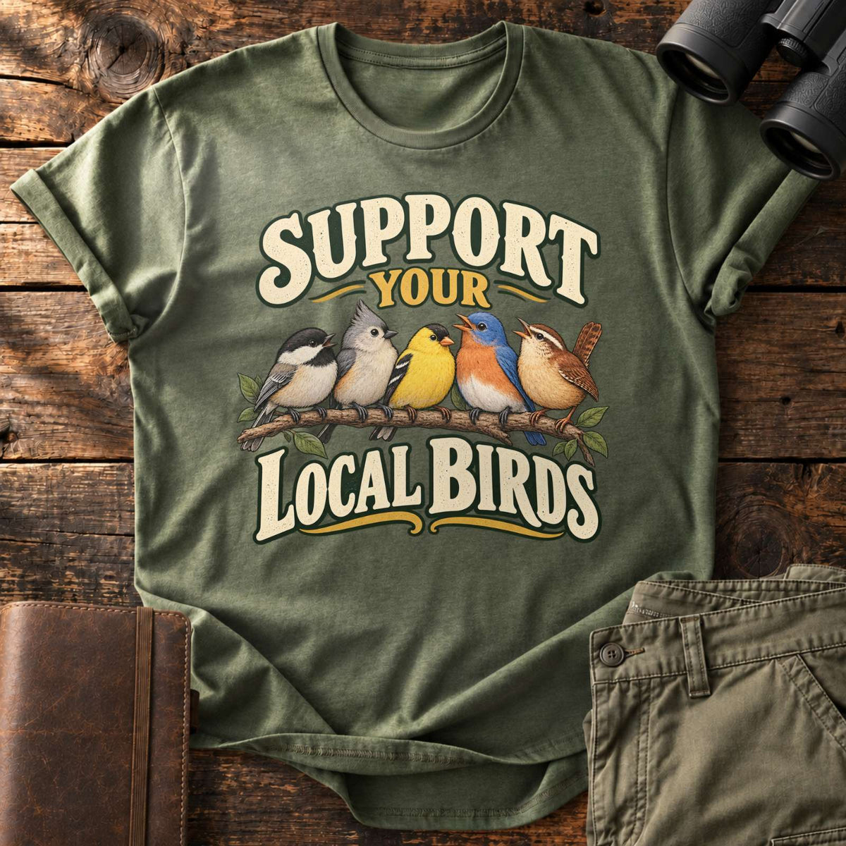 Local Flock Support Tee