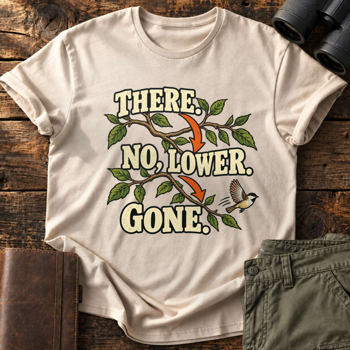 Lower. Gone. Tee