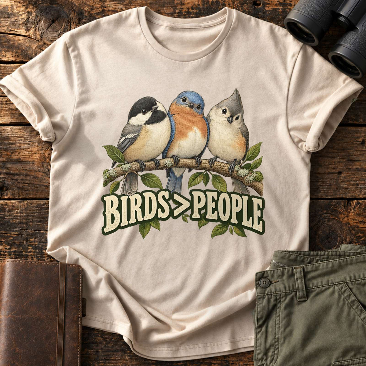 BIRDS. EASY CHOICE. Tee