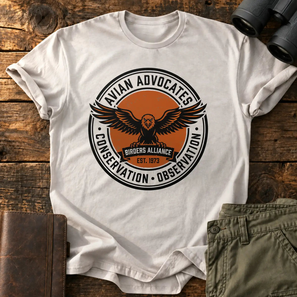 Avian Advocates Tee — Ice Grey