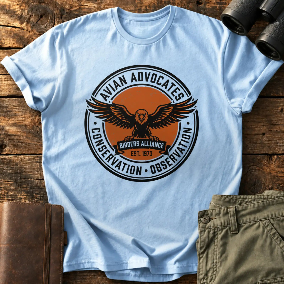 Avian Advocates Tee — Light Blue