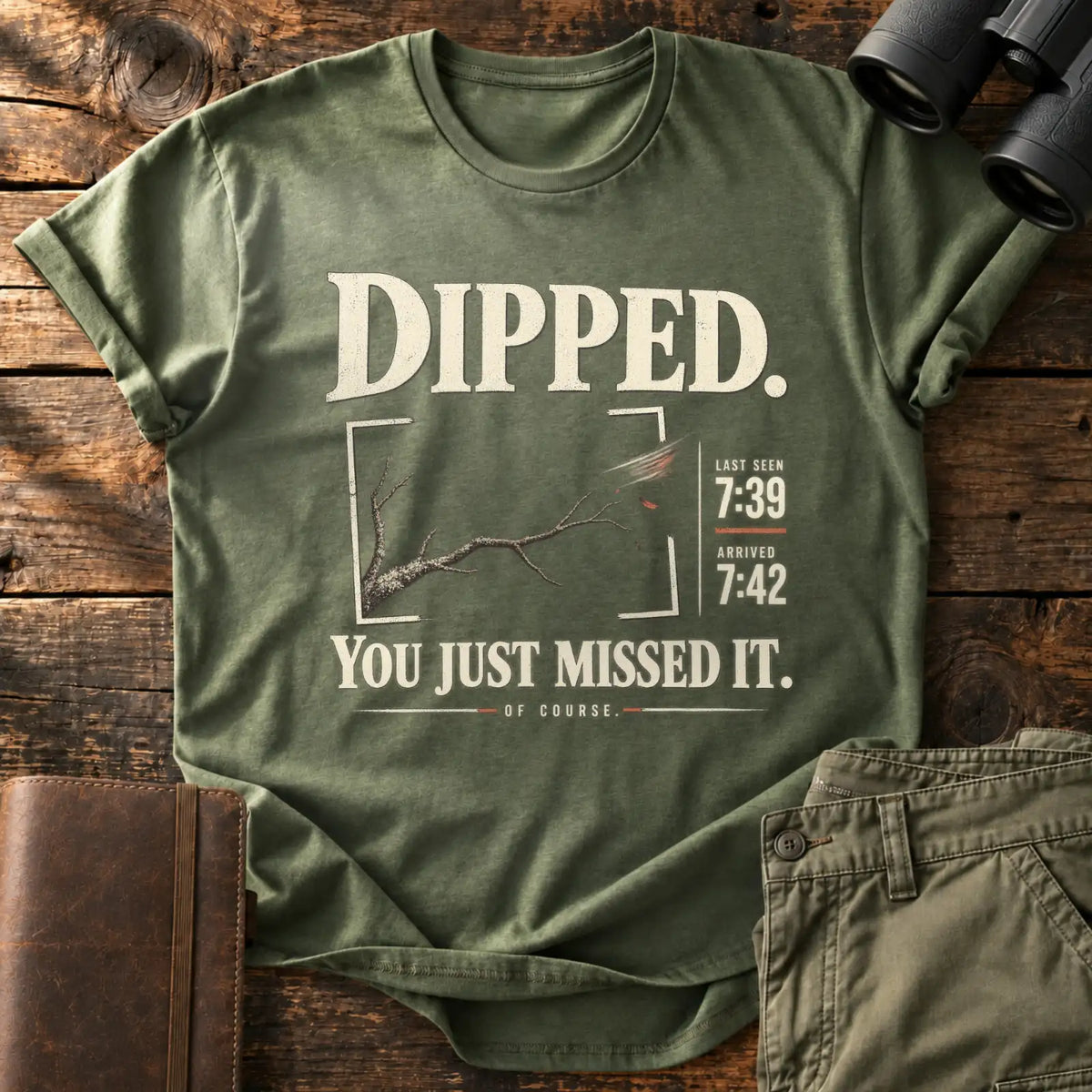 Dipped. Tee — Military Green