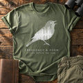 Frequency & Form Tee — Military Green