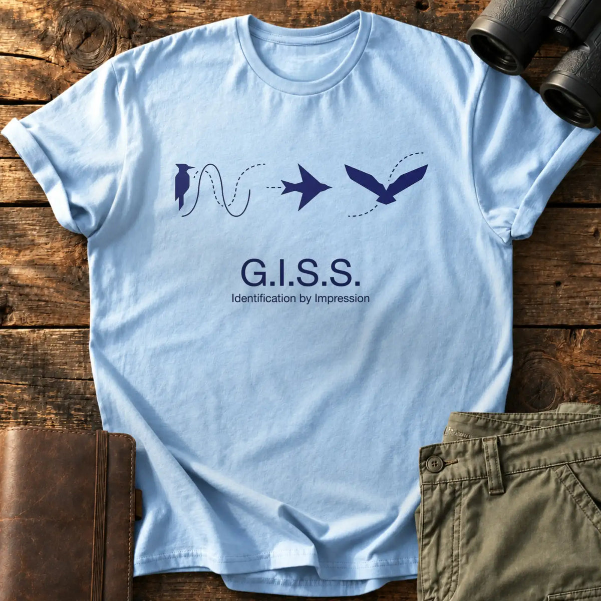 G.I.S.S. Tee — Light Blue