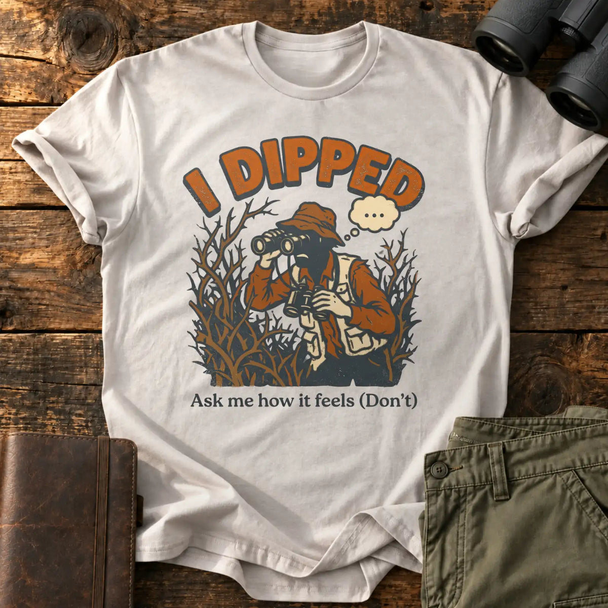 I Dipped Tee — Ice Grey