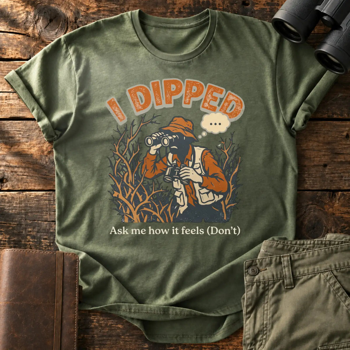 I Dipped Tee — Military Green