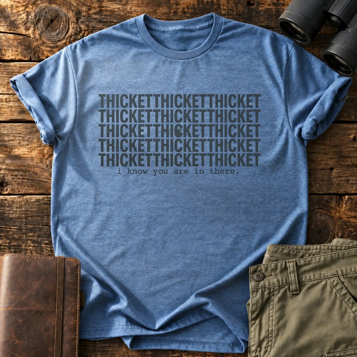 I Know You're in There Tee — Heather Indigo