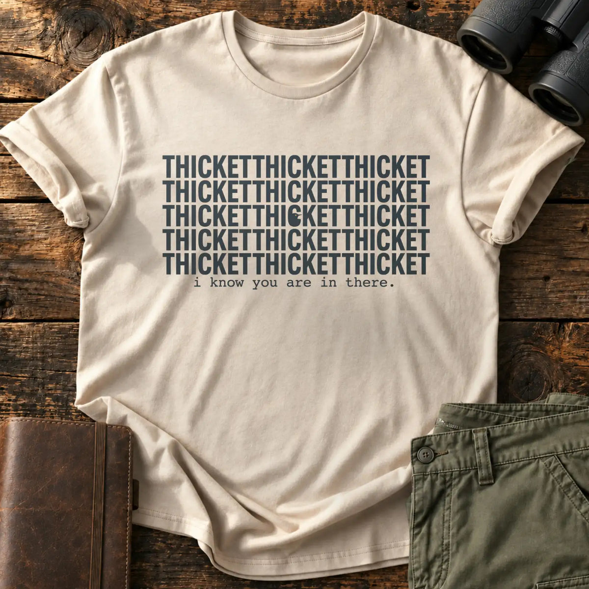 I Know You're in There Tee — Sand