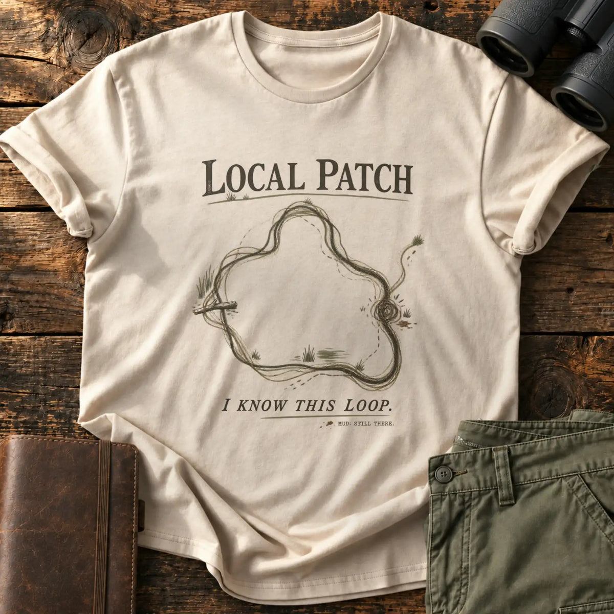 Local Patch Tee — Sand