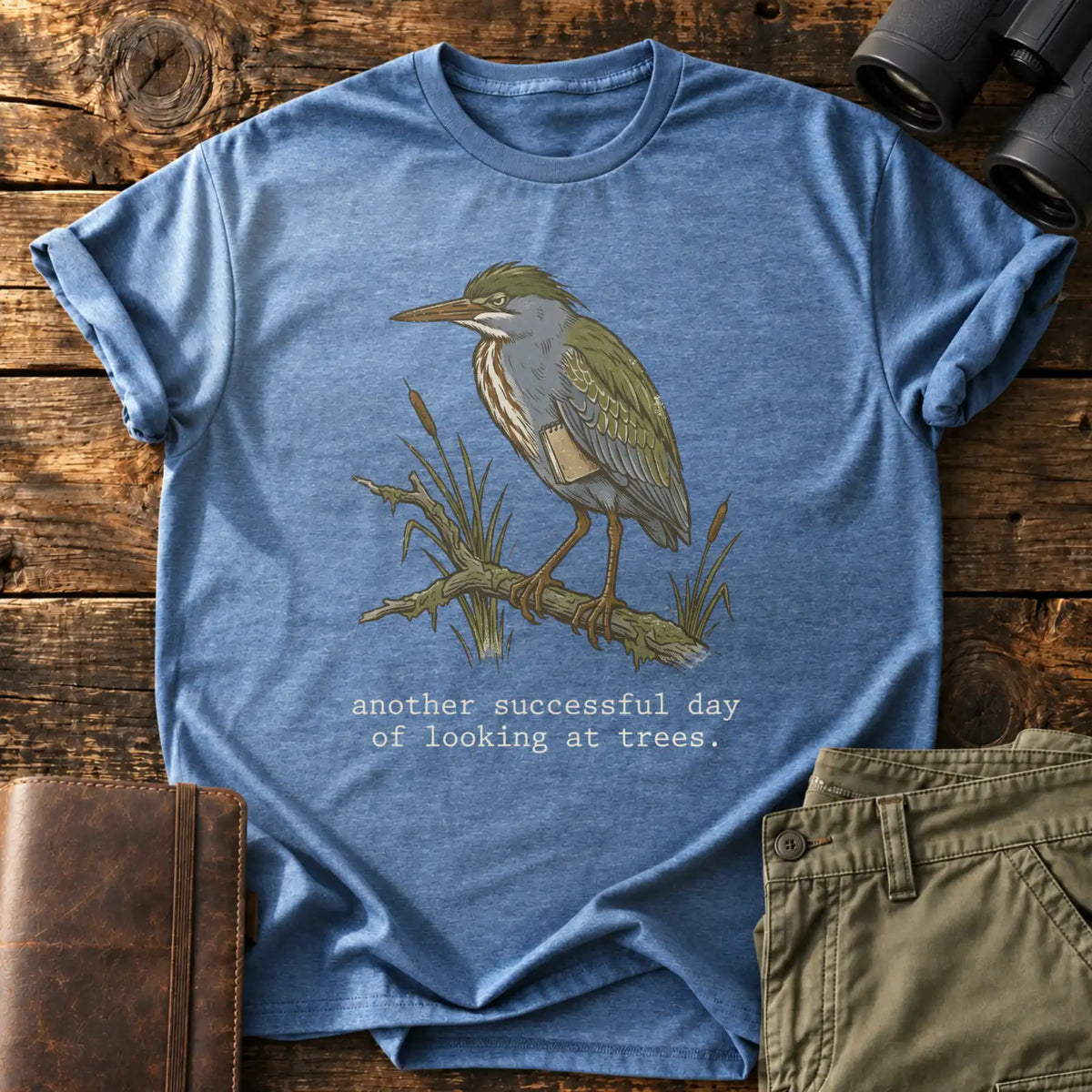 Looking at Trees Tee — Heather Indigo