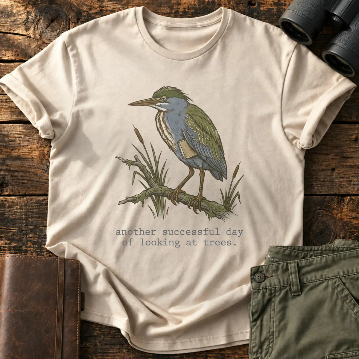 Looking at Trees Tee — Sand