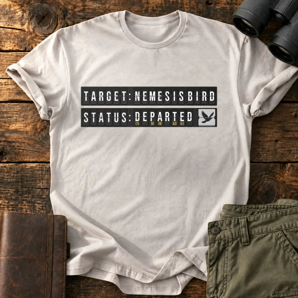 Nemesis Departed Tee — Ice Grey