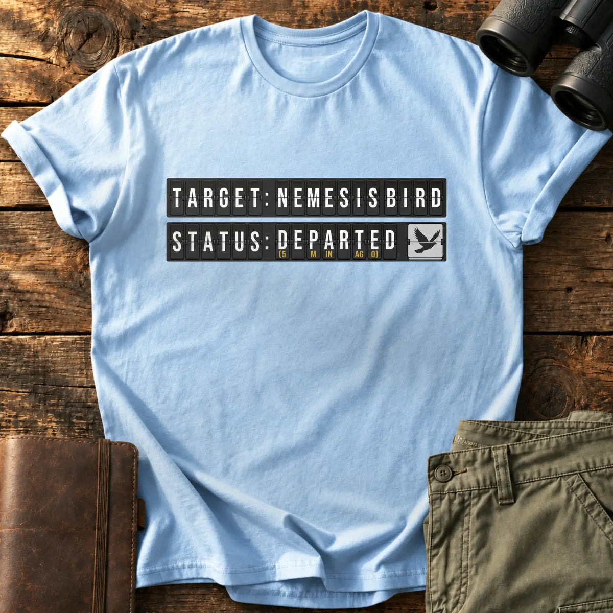 Nemesis Departed Tee — Light Blue