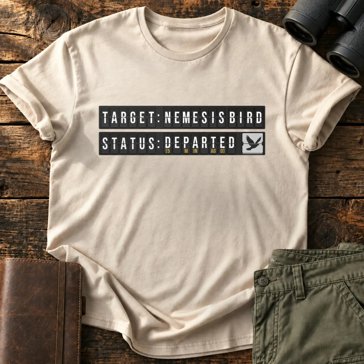 Nemesis Departed Tee — Sand