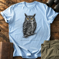 Nocturnal Intellect Tee — Light Blue