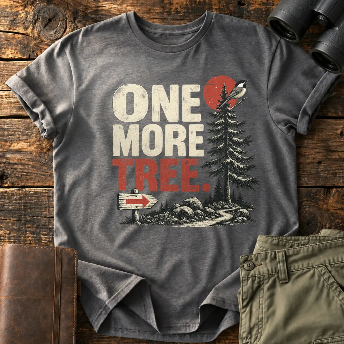 One more tree. Tee — Charcoal
