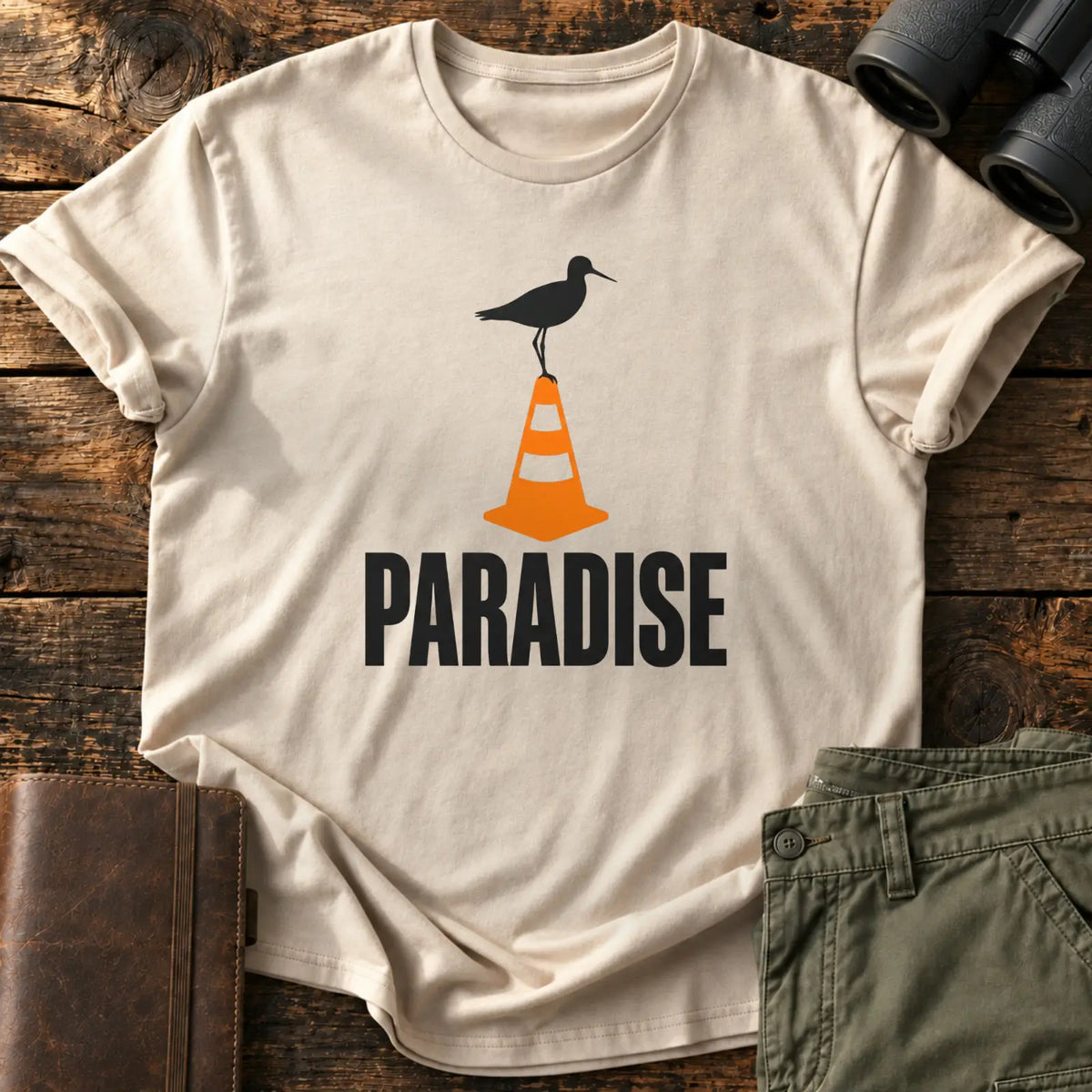 Paradise Cone Tee — Sand