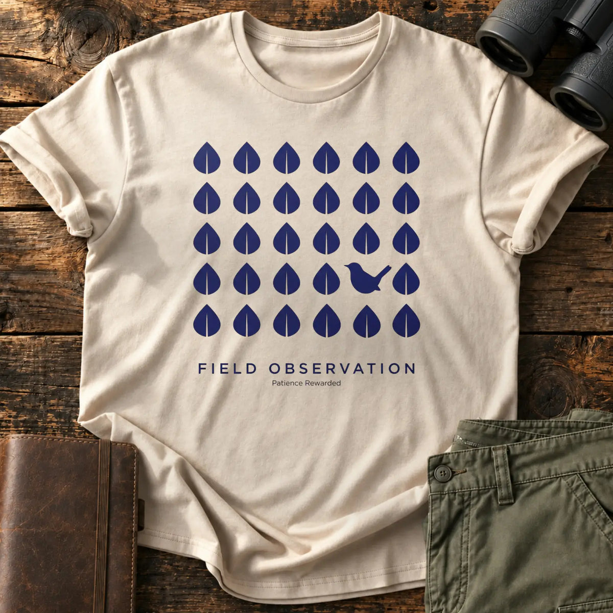 Patience Rewarded Tee — Sand
