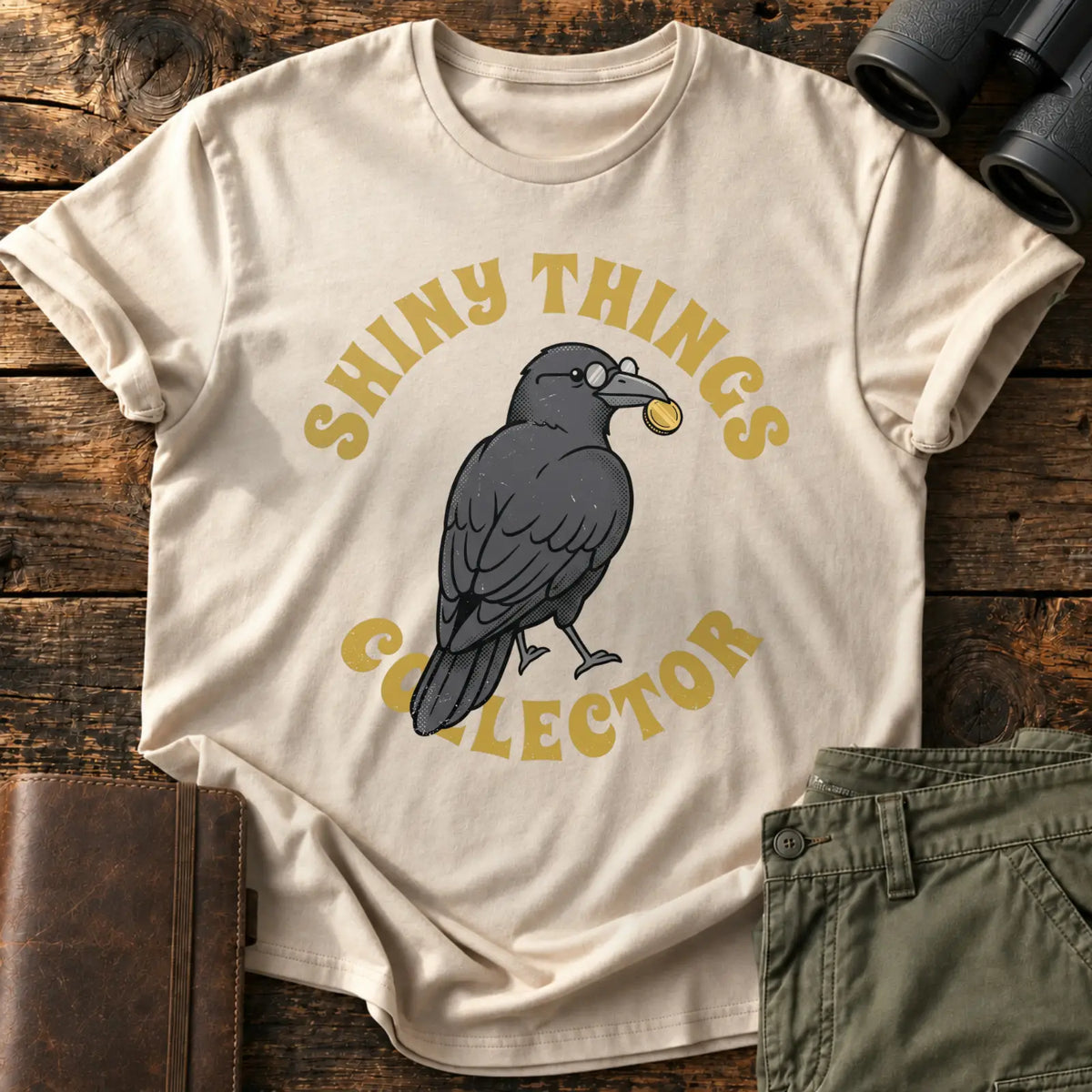 Shiny Things Collector Tee — Sand