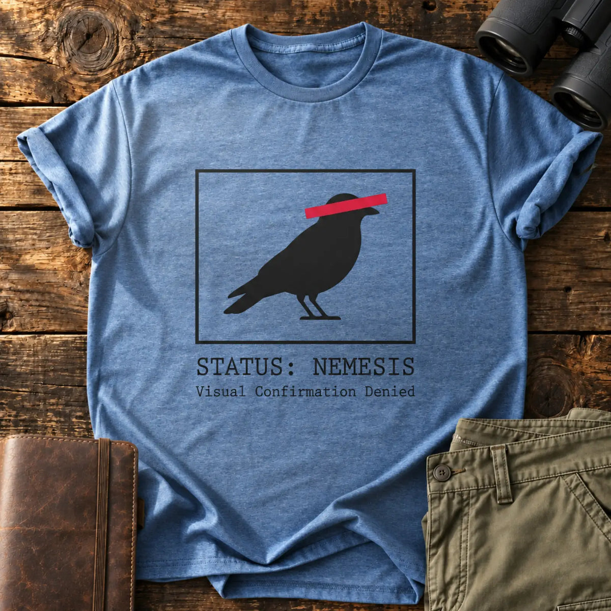 Status: Nemesis Tee — Heather Indigo